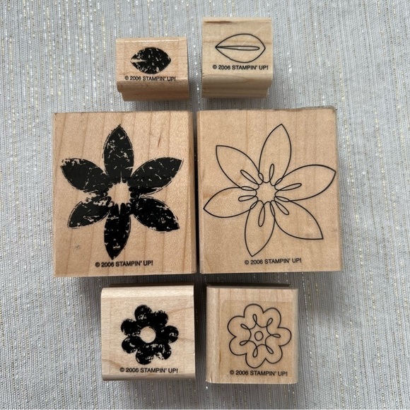Stampin’ Up! Set of 6, Floral and Nature - Picture 1 of 2